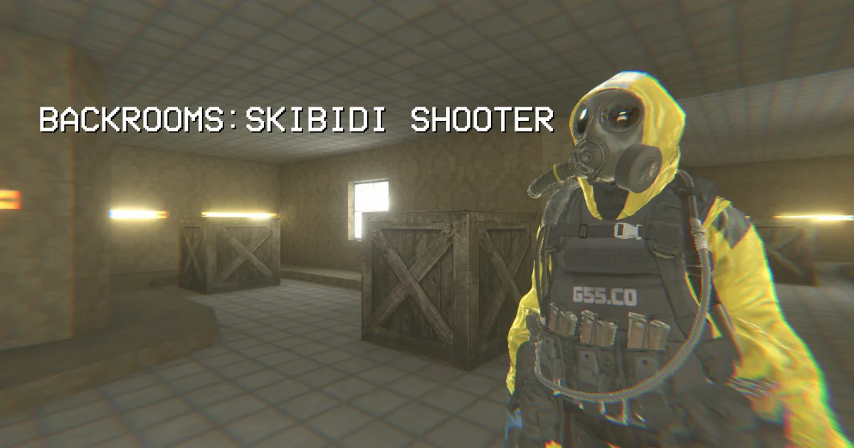 Backrooms Skibidi Shooter