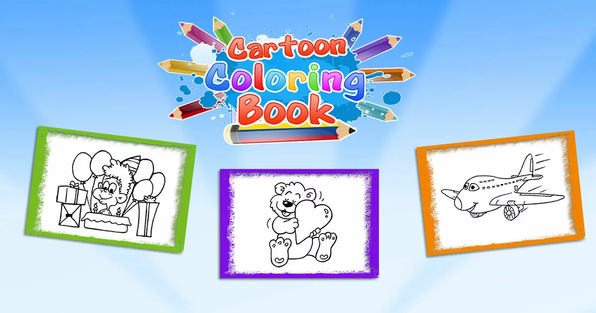 Cartoon Coloring Book