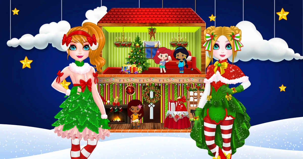 Christmas Puppet Princess House