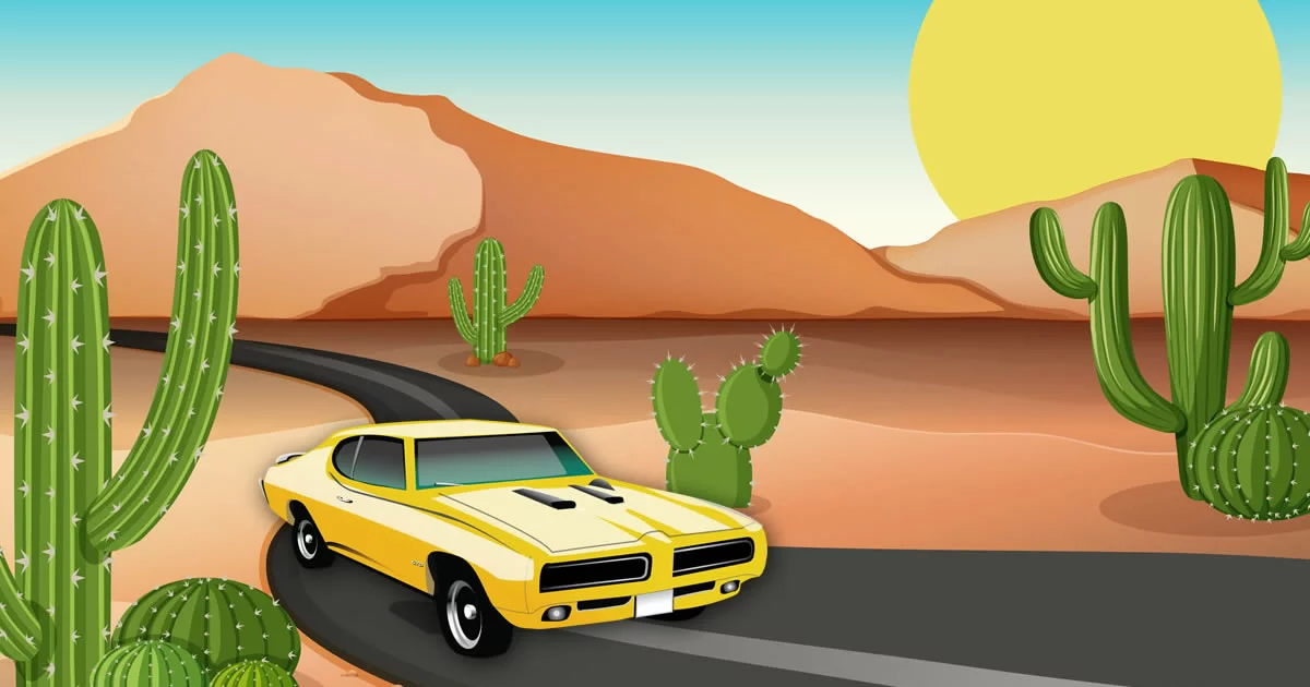 Desert Car Race