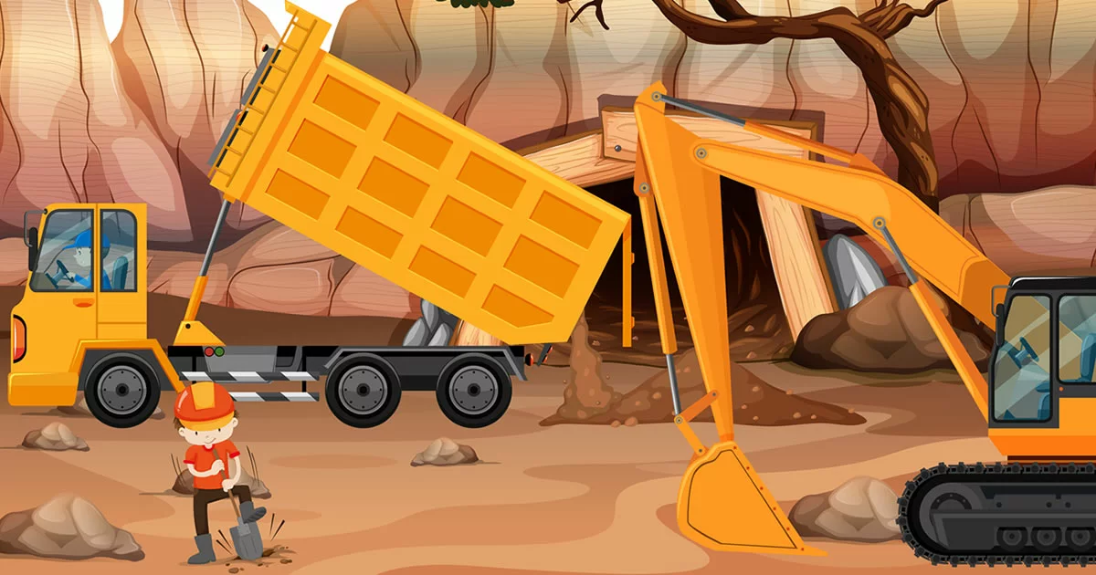 Dump Trucks Hidden Objects