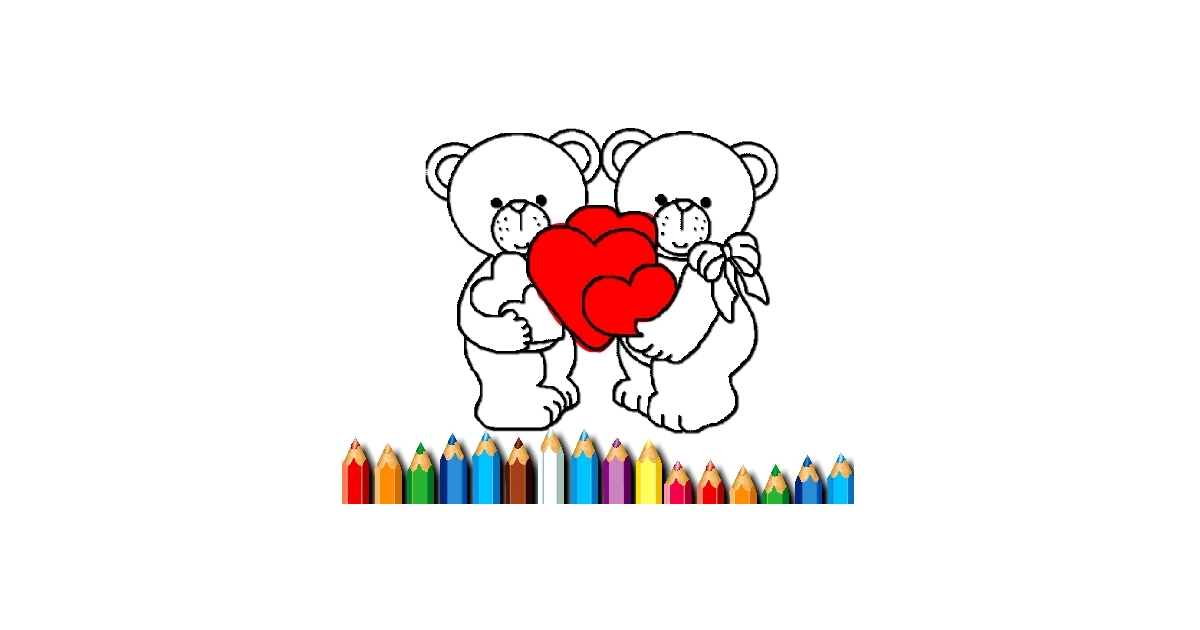 Happy Valentines Day Coloring