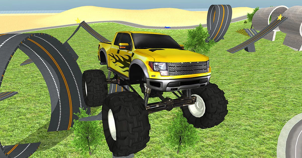 Monster Truck Driving Simulator Game