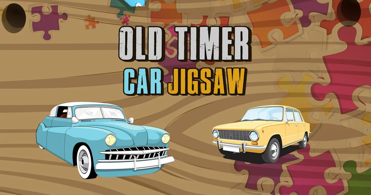 Old Timer Car Jigsaw