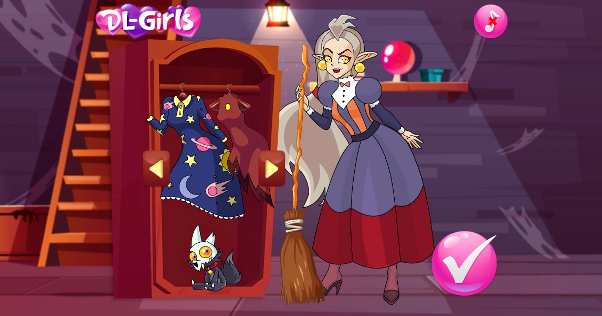 Owl Witch BFF Dress Up