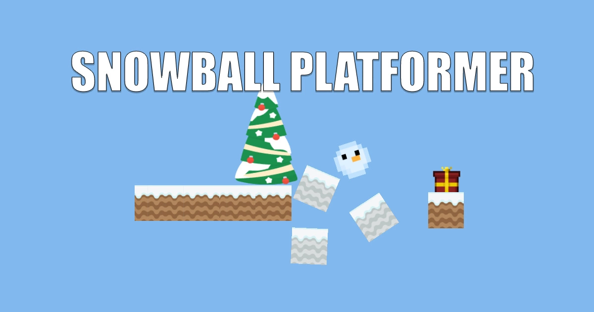 Snowball platformer