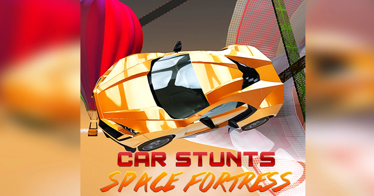 Crazy Car Stunts: Space Fortress