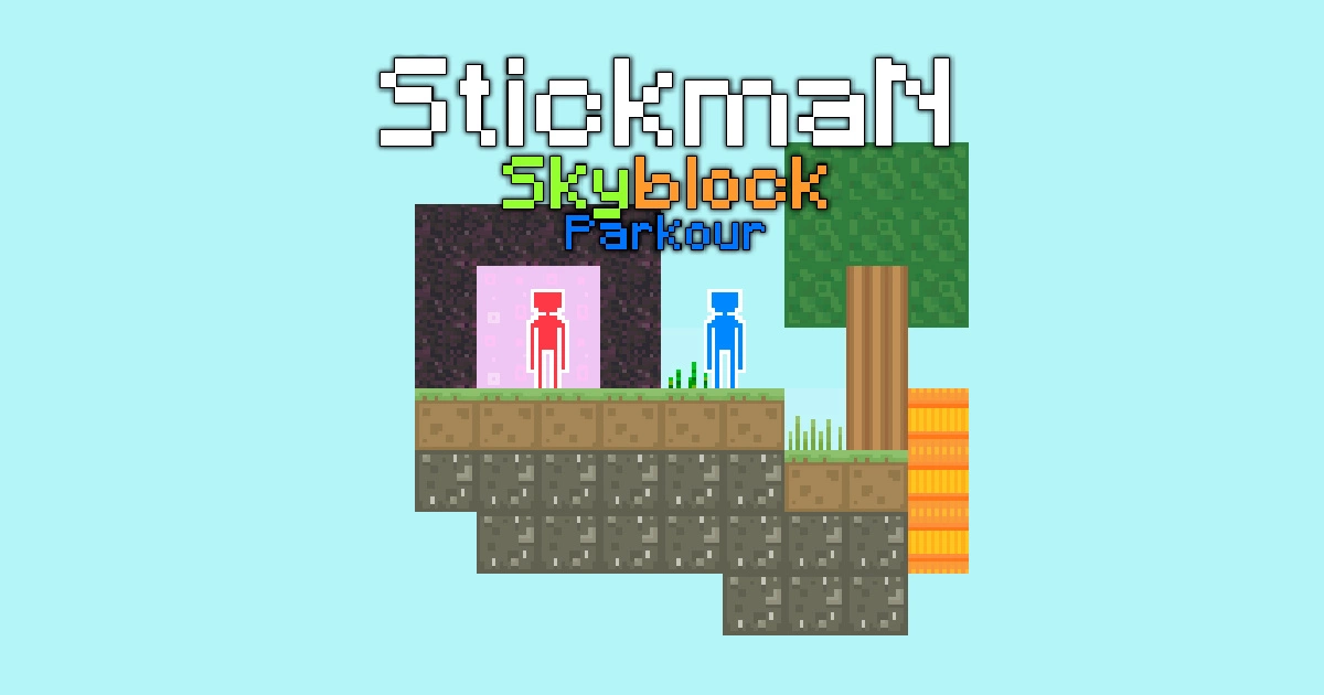 Stickman Skyblock Parkour