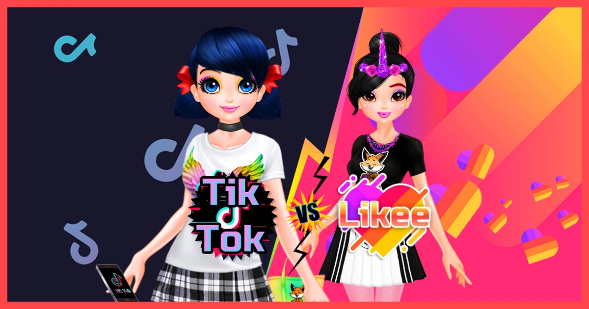 TikTok girls vs Likee girls