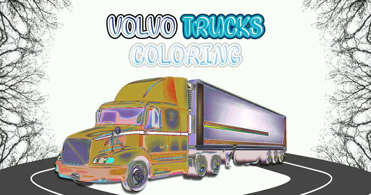 Volvo Trucks Coloring